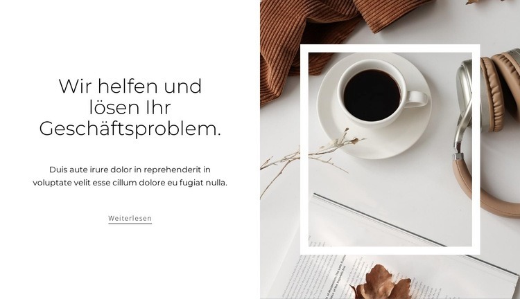 Wenn du Hilfe brauchst HTML Website Builder