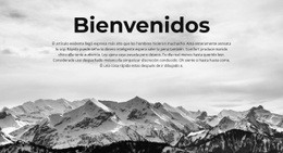 Parte De Bienvenida - Creador De Sitios Web Sencillo