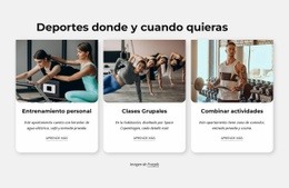 Creador De Sitios Web Multipropósito Para Combinar Actividades