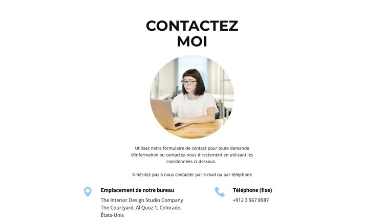 Pour la communication Conception de site Web