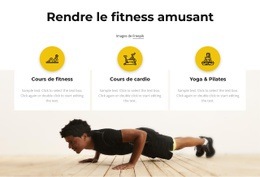 Cours De Fitness Et De Cardio – Créateur De Sites Web Pour Vous Inspirer