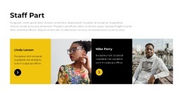 Staff Part - Easy-To-Use Html Code