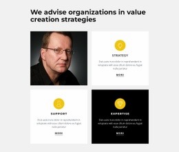 Strategies And Results - Free Html Code