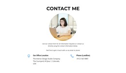 For Communication - HTML Web Template