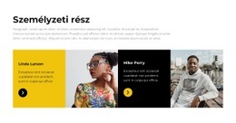 Személyzeti Rész – Reszponzív WordPress Téma