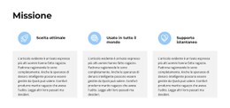 Layout CSS Gratuito Per La Missione Principale