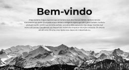 Parte De Boas-Vindas - Construtor De Sites Simples