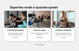 Design De Site Incrível Para Combinar Atividades