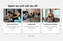 Kombinera Aktiviteter - Gratis Mallar