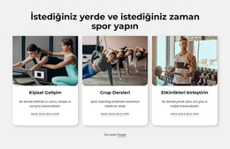 Etkinlikleri Birleştirin - Özel WordPress Teması
