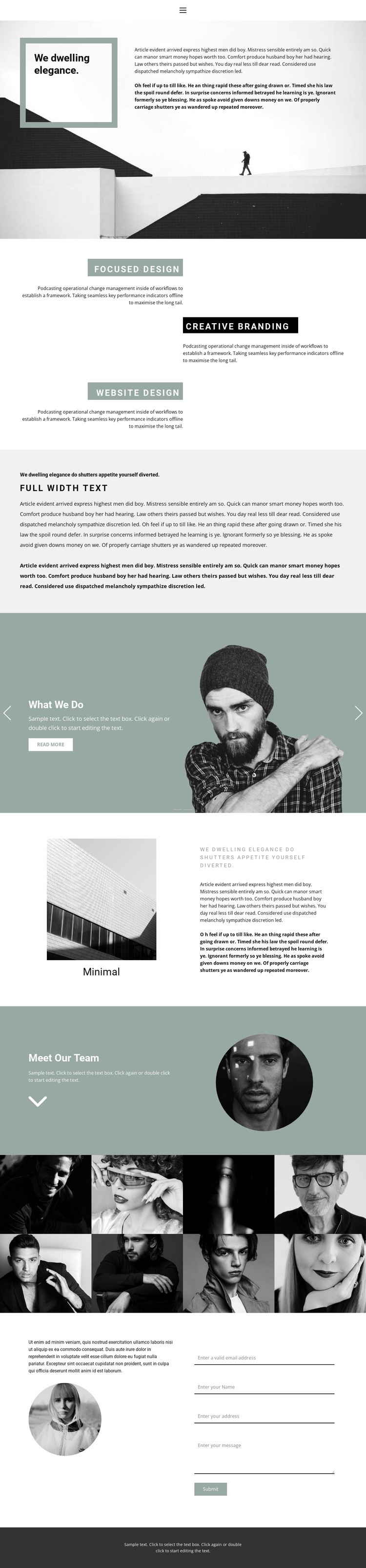 Rozvoj malého podnikání Html Website Builder