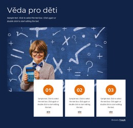 Zábavná Věda Pro Děti – Nejlepší Bezplatný Motiv WordPress