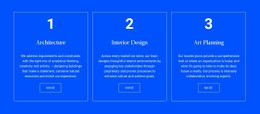 Achitecture And Interior Landing Page Template