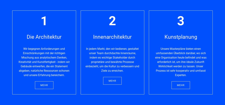 Architektur und Interieur Joomla Vorlage