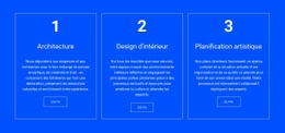 Architecture Et Intérieur - HTML Layout Builder