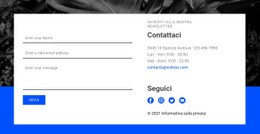 Contatta Con Noi E Seguici - Progettazione Di Siti Web Professionali