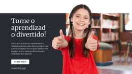 Torne O Aprendizado Divertido - Construtor De Sites Multiuso