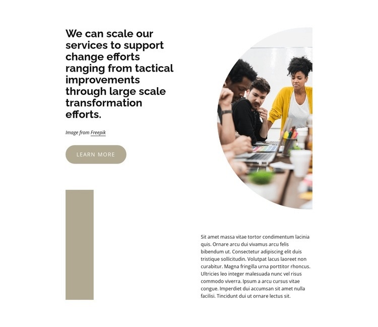 Financial consultancy Squarespace Template Alternative