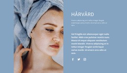 Hårvård Hemma Gratis CSS-Mall
