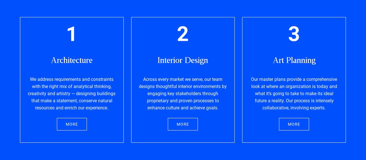 Achitecture and interior Landing Page