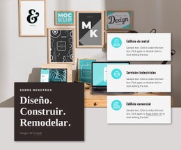 Diseño Del Sitio Para Crea Innovaciones