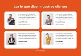 Testimonios De Clientes Con 2 Columnas