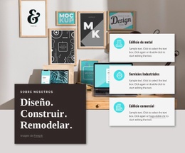 Plantilla Web Adaptable Para Crea Innovaciones