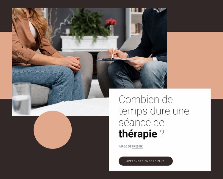 Faites un changement positif Conception de site Web