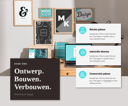 Multifunctioneel WordPress-Thema Voor Creëer Innovaties