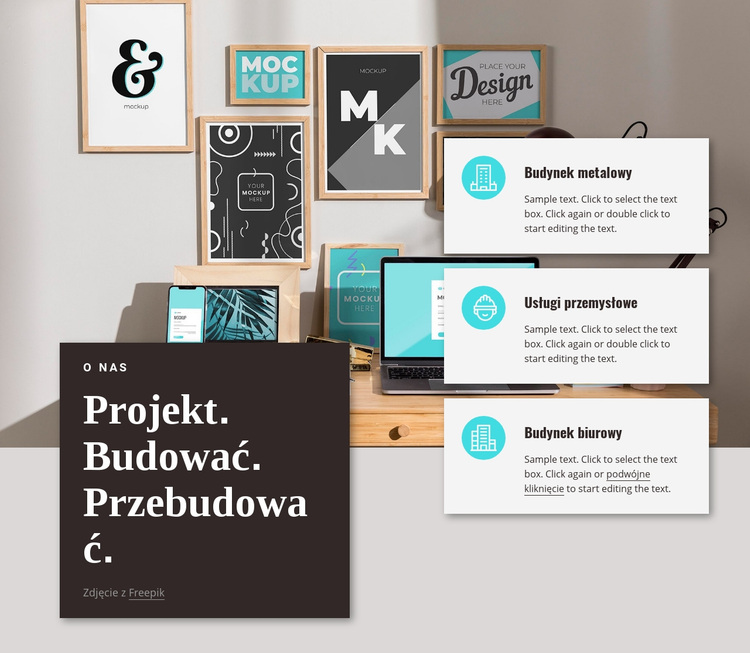 Twórz innowacje Motyw WordPress