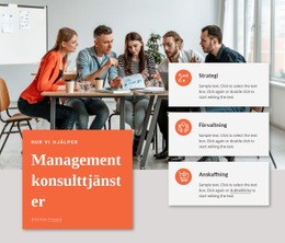 Strategi, Digital, Avancerad Analys - Helt Responsiv Mall