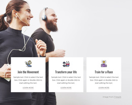 Pick A Goal And Start A Group - Free Website Template