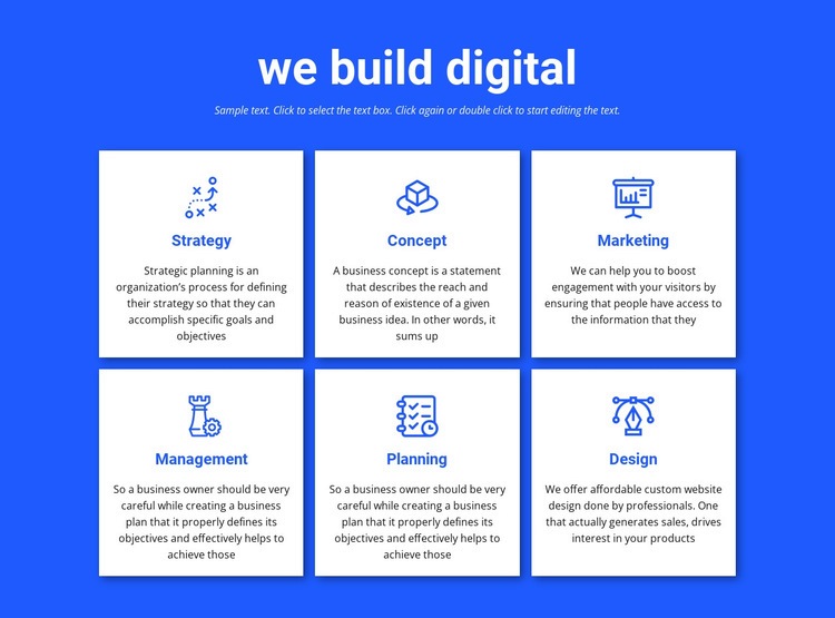 Stavíme digitální projekty Html Website Builder