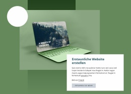 Erstellen Sie Eine Erstaunliche Website - Großartige Zielseite
