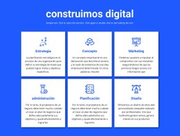 Construimos Proyectos Digitales - Plantillas De Sitios Web