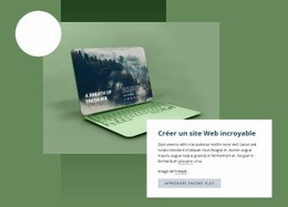 Créez Un Site Web Incroyable Modèle