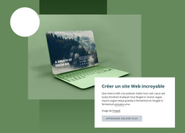 Créez Un Site Web Incroyable - Modèle HTML Gratuit