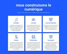 Nous Construisons Des Projets Numériques – Thème WordPress Par Glisser-Déposer