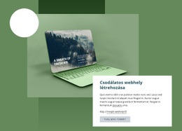 Csodálatos Weboldal Készítése Egyszerű CSS-Sablon
