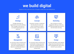 We Build Digital Projects