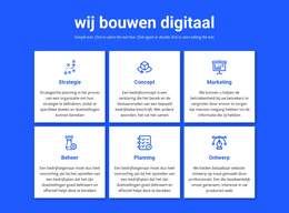 We Bouwen Digitale Projecten - WordPress-Thema Slepen En Neerzetten