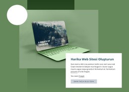 Harika Bir Web Sitesi Oluşturun - Güzel HTML5 Şablonu