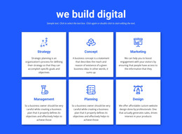 We Build Digital Projects - Drag & Drop WordPress Theme