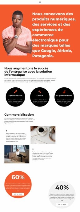 Concevoir Dès Le Départ - HTML5 Website Builder