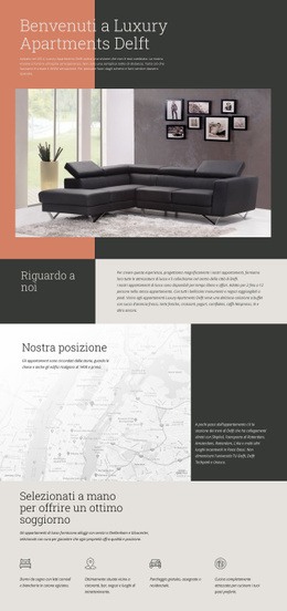 Appartamenti Di Lusso - Bellissimo Design Del Sito Web