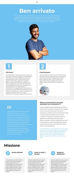 In Agenzia - Mockup Del Sito Web Reattivo