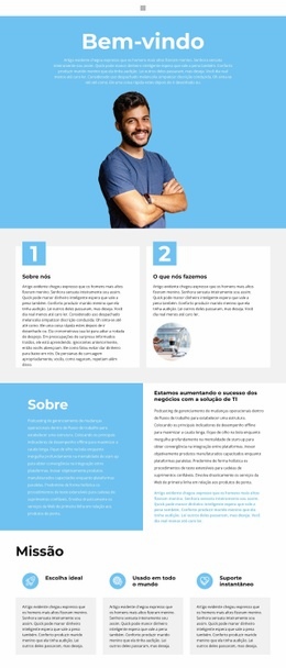 Na Agência - Design Criativo De Sites Multiuso