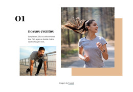 Eventos De Clube De Corrida - Tema WordPress