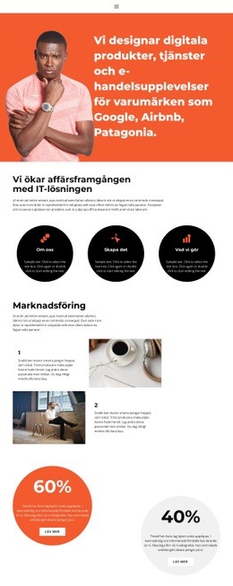 HTML-Sidadesign För Design Från Början