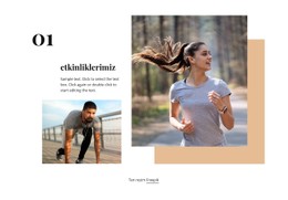 Kulüp Etkinlikleri Tasarım Şablonu